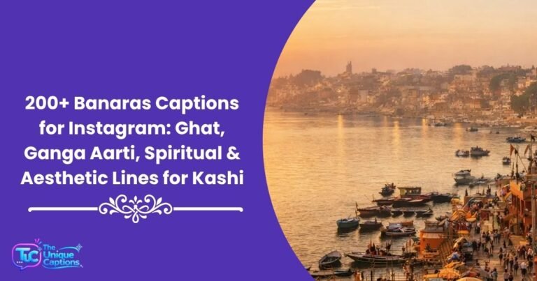 Banaras Captions for Instagram
