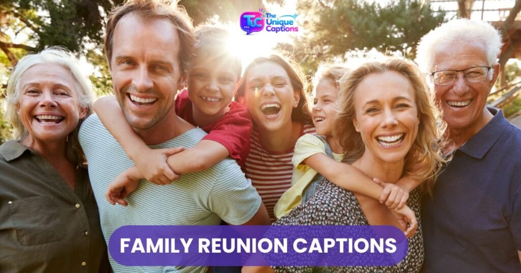 Family Reunion Captions