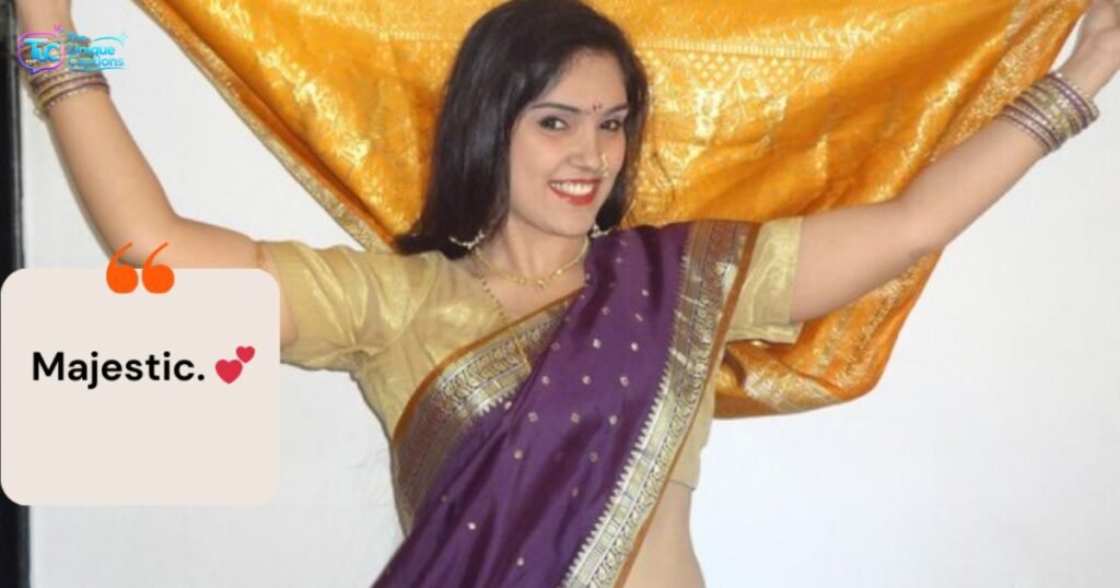 Saree Caption for Instagram in Hindi One Word