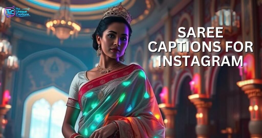 Saree Caption for Instagram