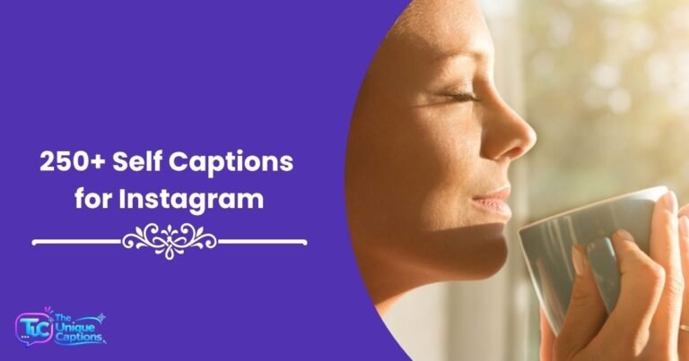 Self Captions for Instagram