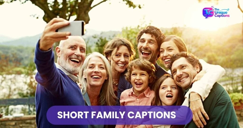 Short Family Captions