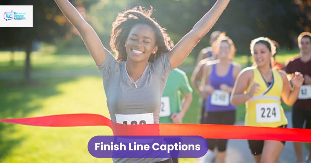 Finish Line Captions
