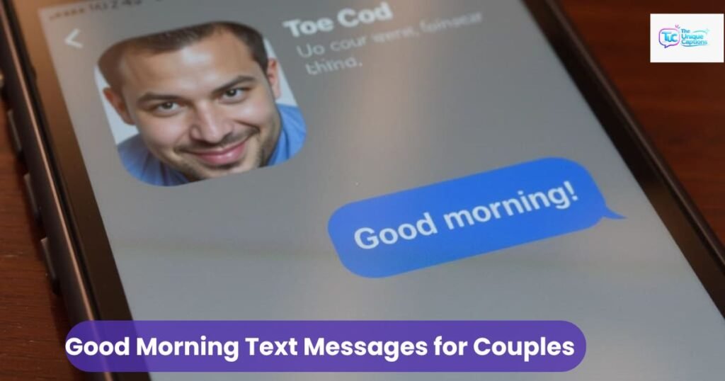 Good Morning Text Messages for Couples