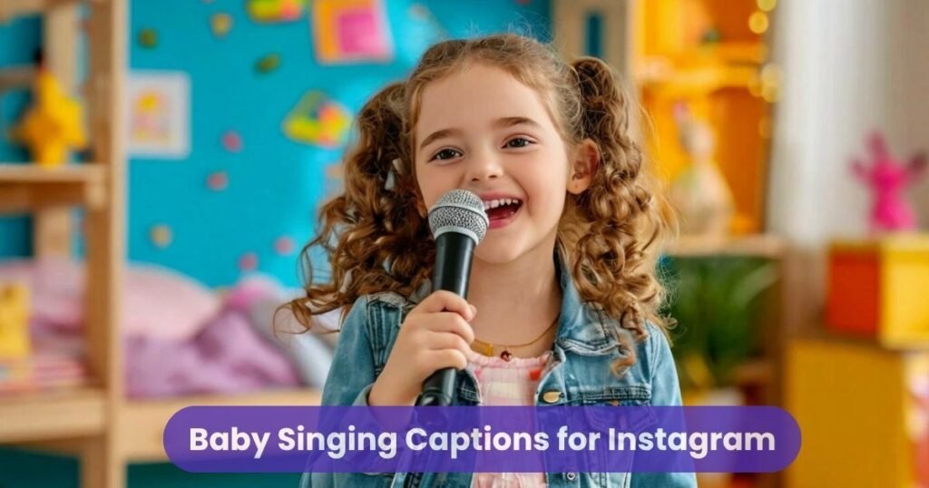 Baby Singing Captions for Instagram