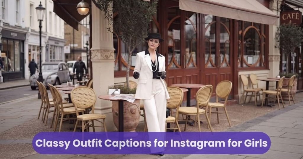 Classy Outfit Captions for Instagram for Girls