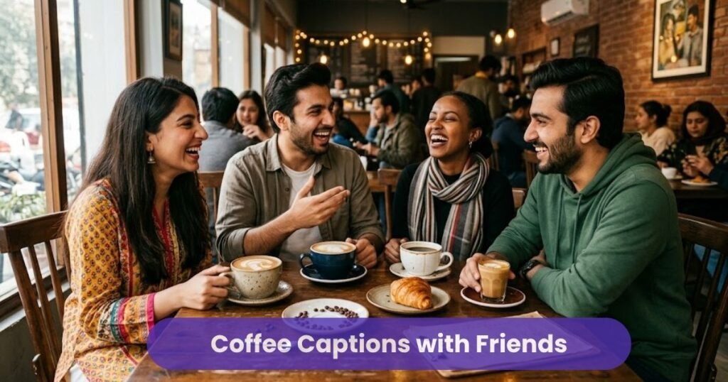 Coffee Captions with Friends