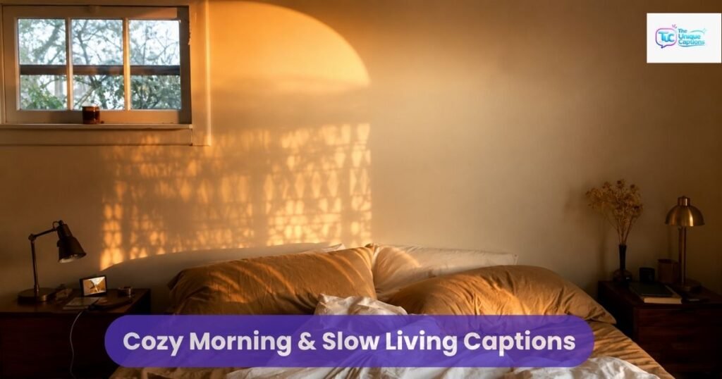 Cozy Morning & Slow Living Captions