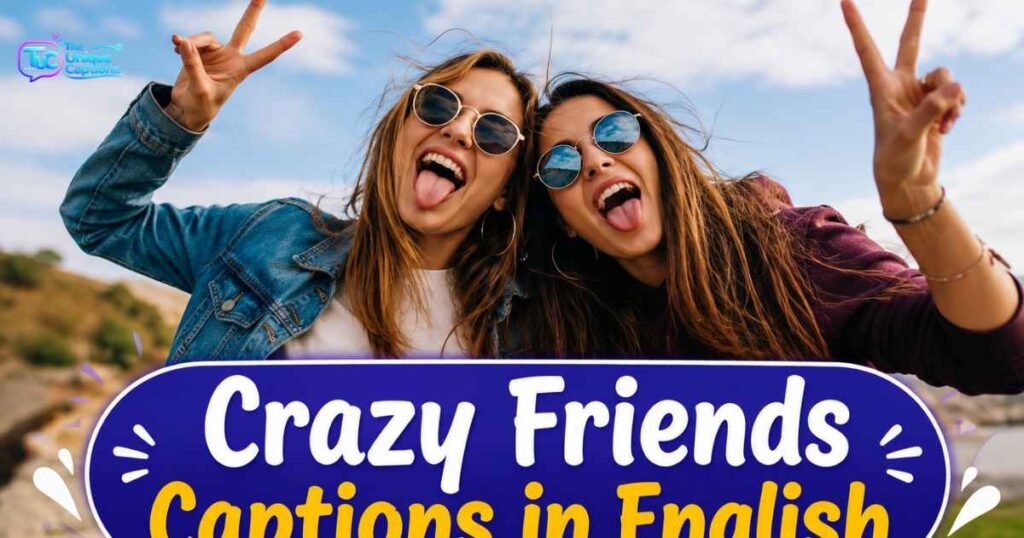 Crazy Friends Captions in English