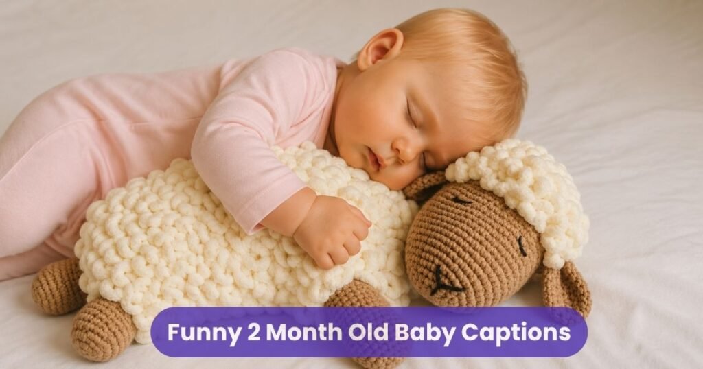 Funny 2 Month Old Baby Captions