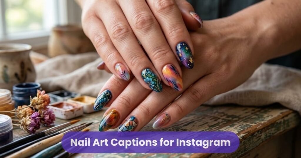 Nail Art Captions for Instagram