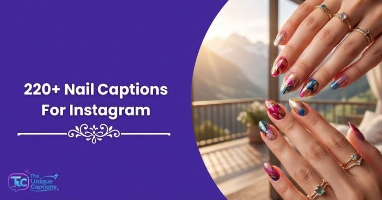 Nail Captions for Instagram