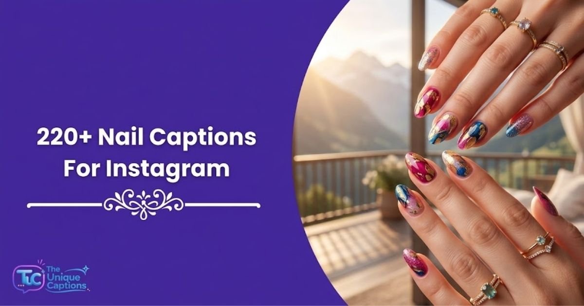 Nail Captions for Instagram