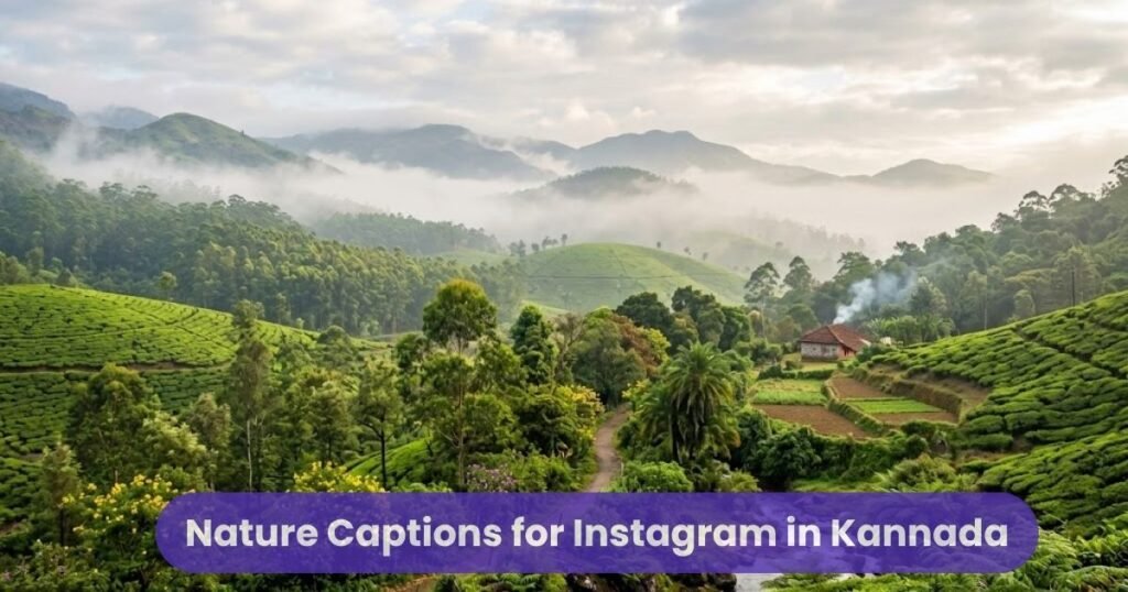 Nature Captions for Instagram in Kannada