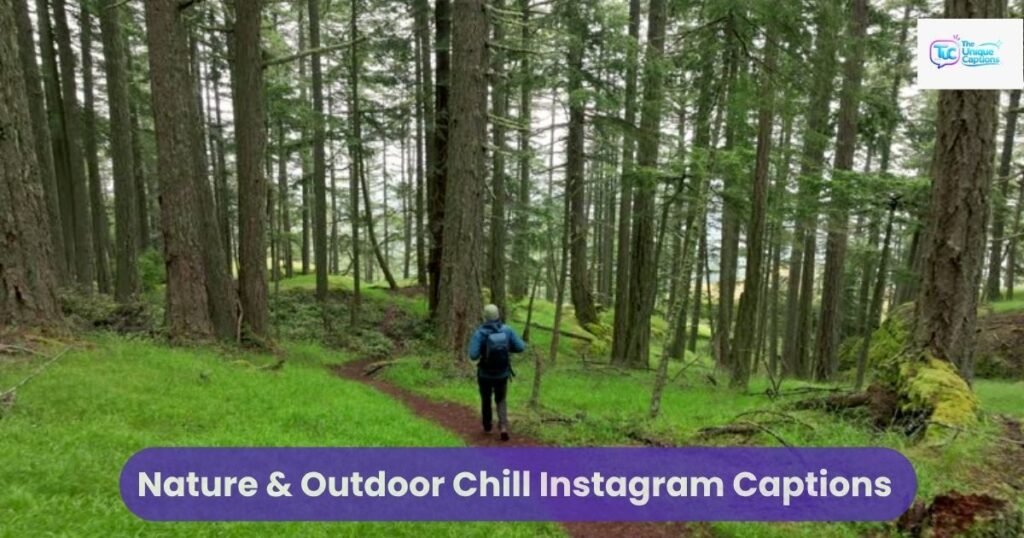 Nature & Outdoor Chill Instagram Captions