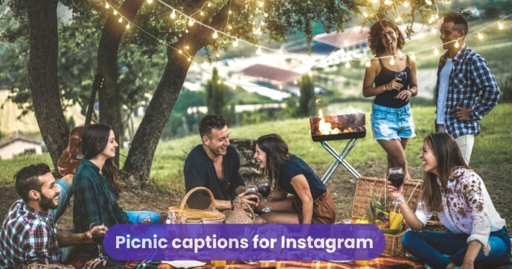 Picnic captions for Instagram