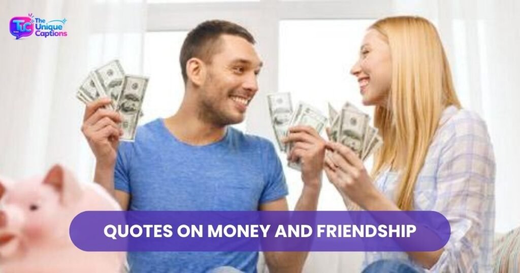 Quotes on Money and Friendship