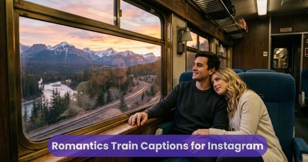 Romantics Train Captions for Instagram