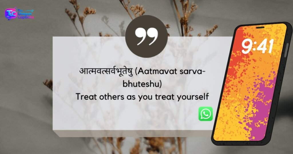 Sanskrit Quotes For Whatsapp Bio