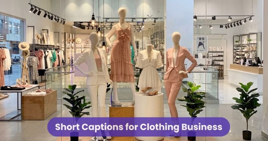 Short Captions for Clothing Business