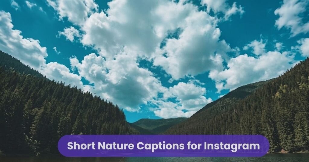 Short Nature Captions for Instagram