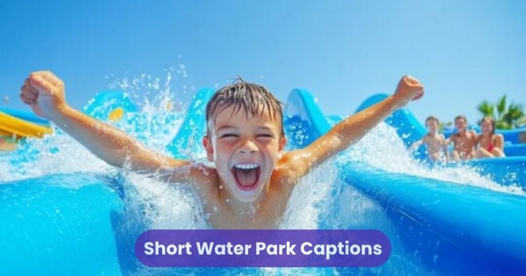 Short Water Park Captions