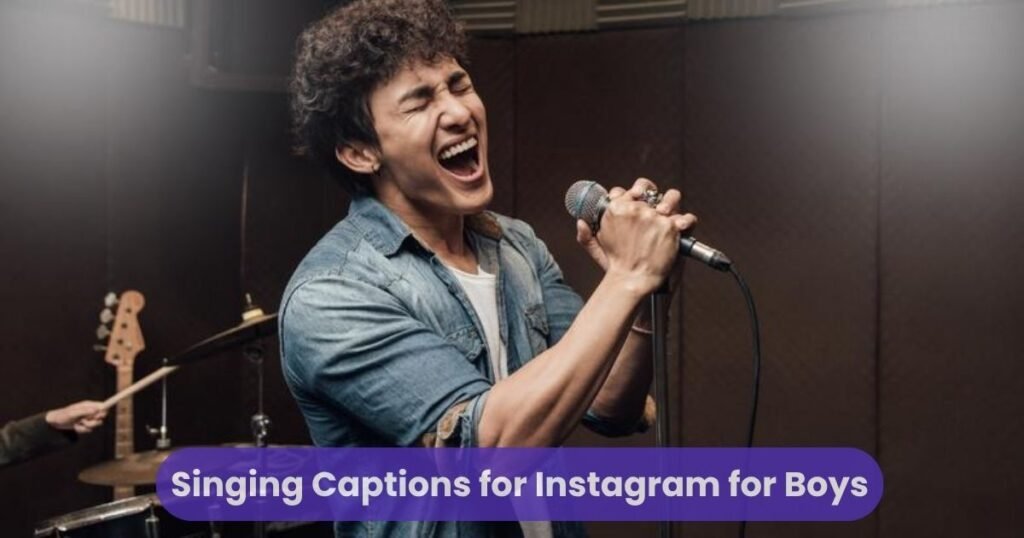 Singing Captions for Instagram for Boys