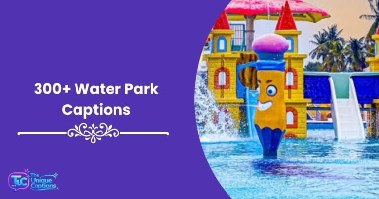Water Park Captions