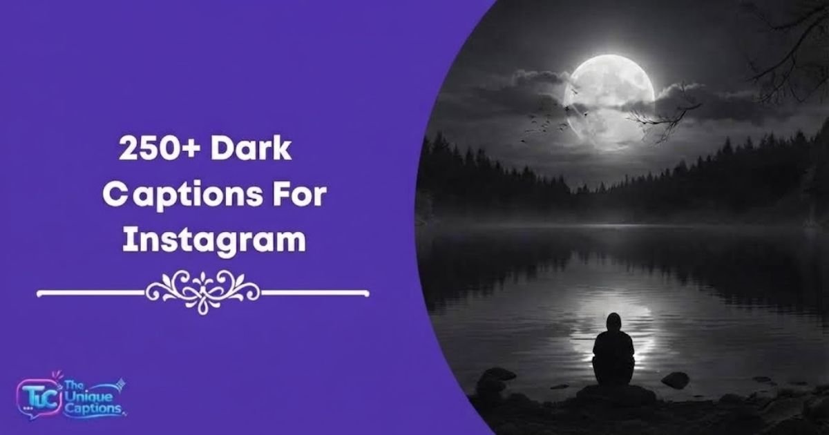 Dark Captions for Instagram