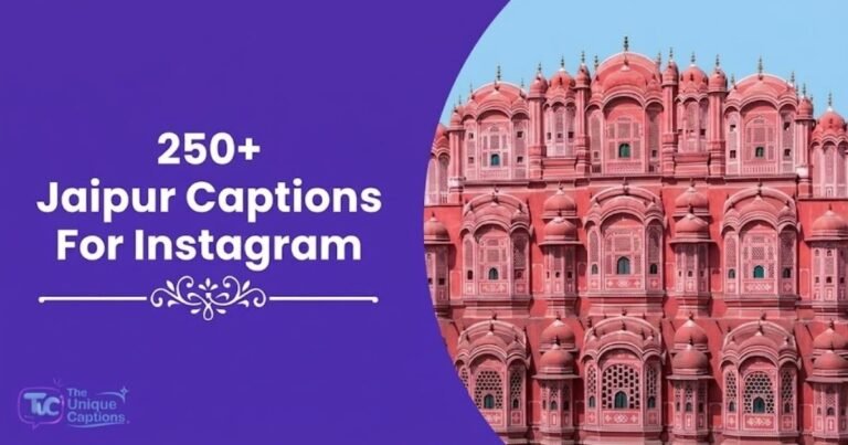 Jaipur Captions for Instagram