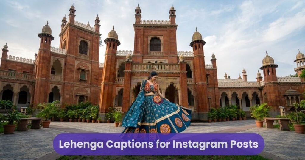 Lehenga Captions for Instagram Posts