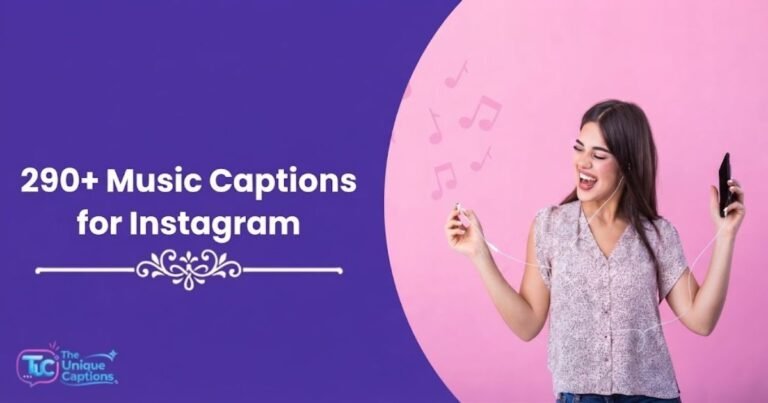 Music Captions for Instagram