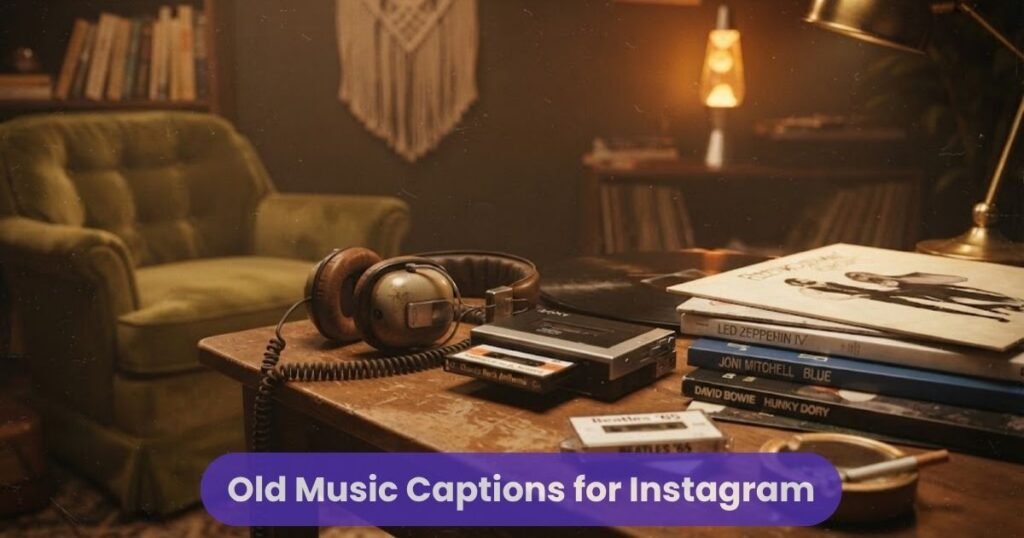 Old Music Captions for Instagram