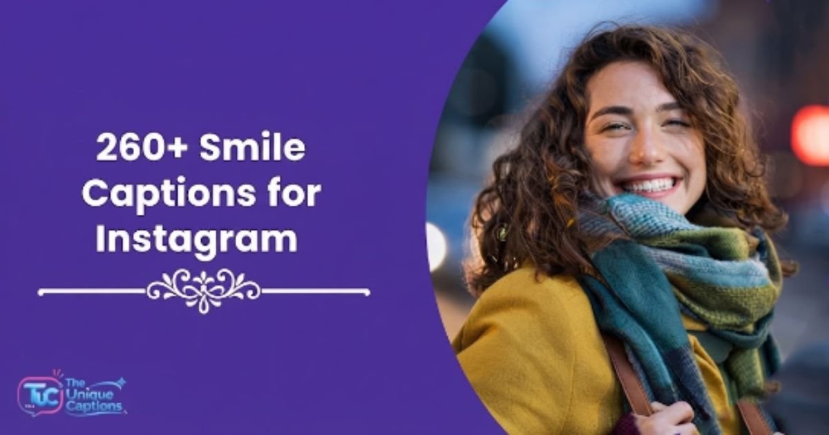 Smile Captions for Instagram